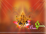 Forms of Ganesha Wallpaper